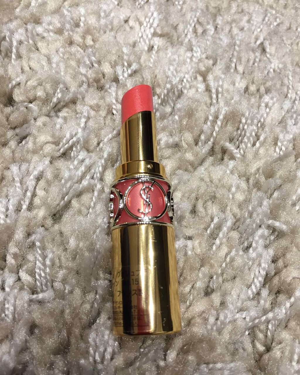 ルージュ ヴォリュプテ シャイン/YVES SAINT LAURENT BEAUTE/口紅を使ったクチコミ(1枚目)