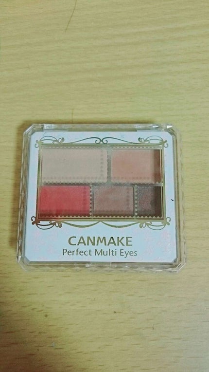 パーフェクトマルチアイズ/キャンメイク/アイシャドウパレットを使ったクチコミ(1枚目)