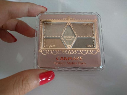 【旧品】パーフェクトスタイリストアイズ/キャンメイク/アイシャドウパレットを使ったクチコミ(1枚目)