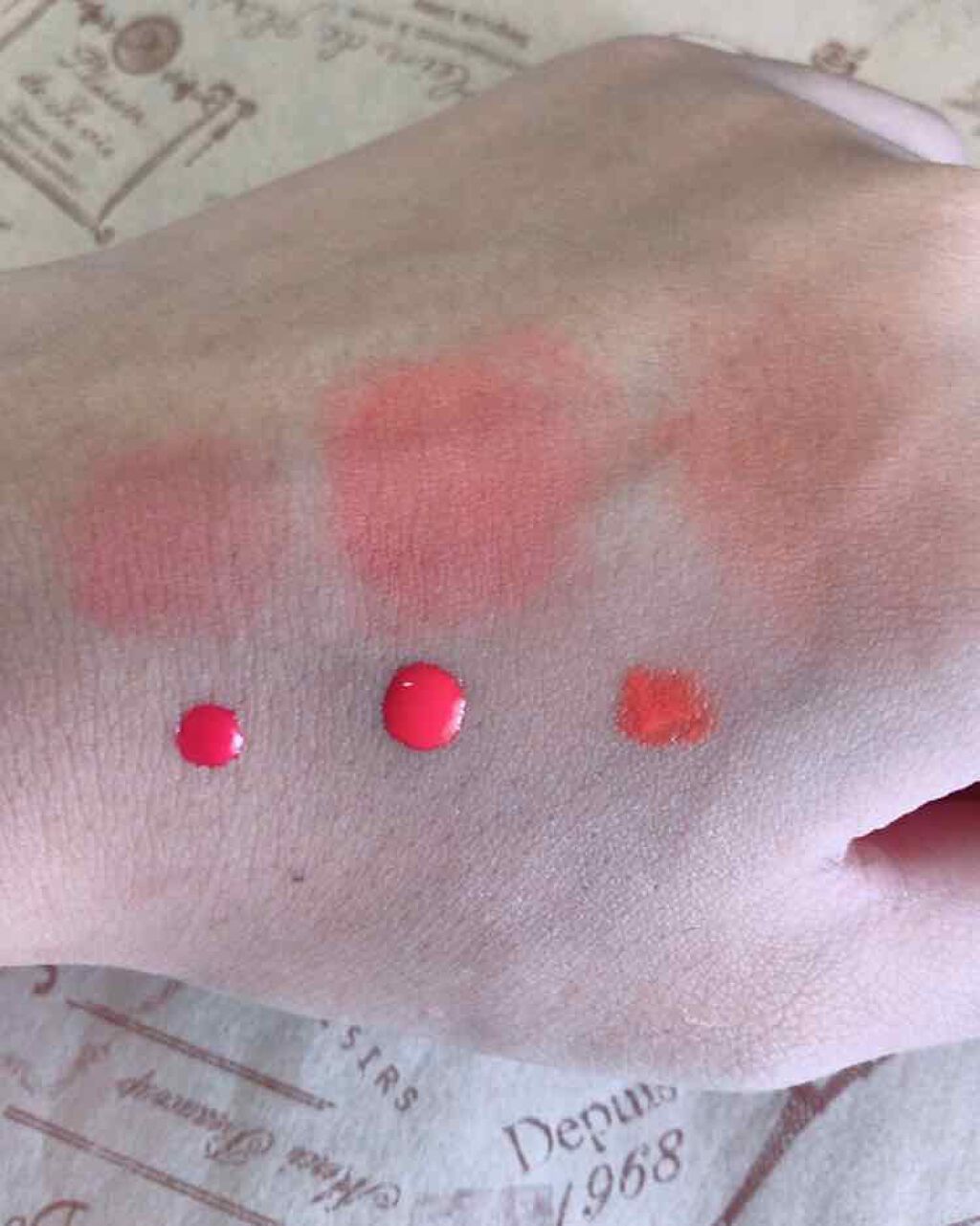 リキッドチーク/ドド/リキッドチークを使ったクチコミ（2枚目）