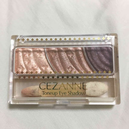 トーンアップアイシャドウ/CEZANNE/アイシャドウパレットを使ったクチコミ(1枚目)