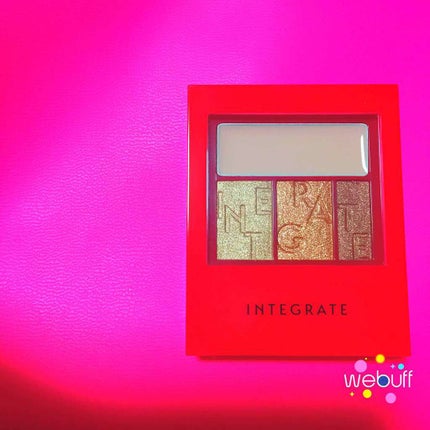 アクセントカラーアイズ CC/インテグレート/アイシャドウパレットを使ったクチコミ(1枚目)