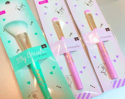 春姫 チークブラシ/DAISO/メイクブラシを使ったクチコミ(1枚目)