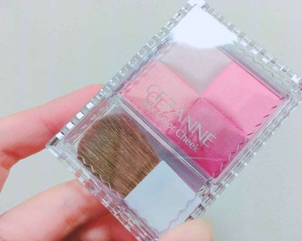 ミックスカラーチーク/CEZANNE/パウダーチークを使ったクチコミ(1枚目)