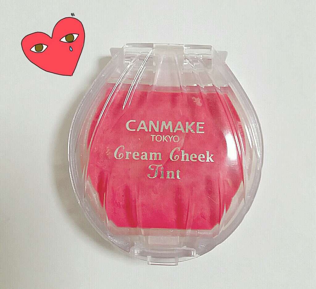 クリームチーク ティント/キャンメイク/ジェル・クリームチークを使ったクチコミ(1枚目)