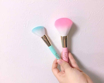 春姫 ファンデーションブラシ/DAISO/メイクブラシを使ったクチコミ(2枚目)