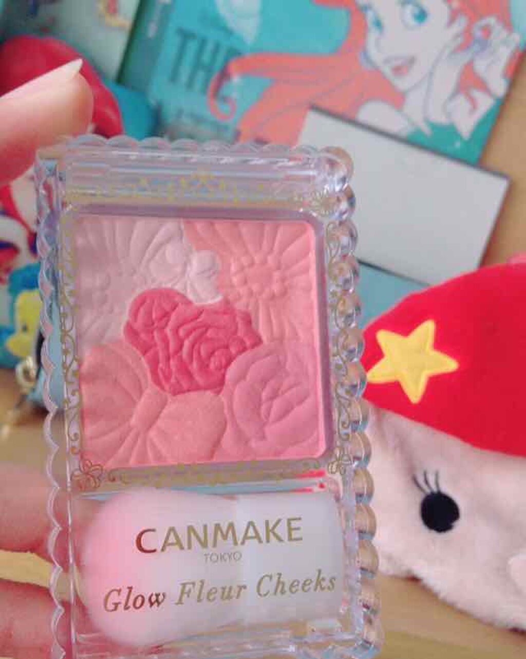 グロウフルールチークス/キャンメイク/パウダーチークを使ったクチコミ(1枚目)