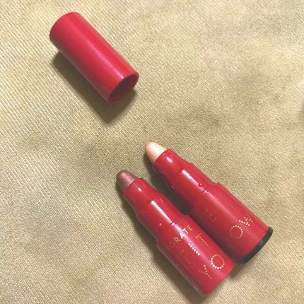 プチクレヨンアイシャドー ミニセット/インテグレート/スティックアイシャドウを使ったクチコミ(2枚目)