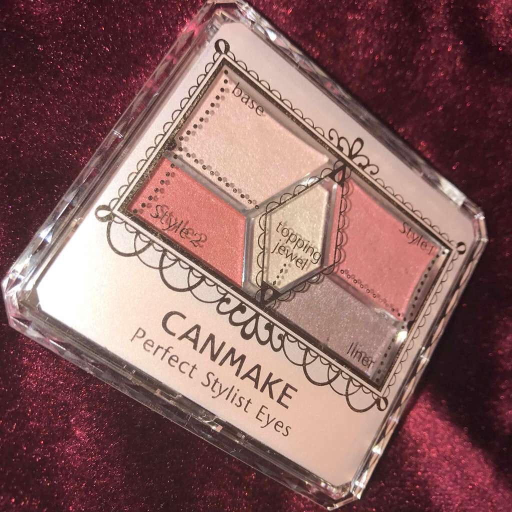 【旧品】パーフェクトスタイリストアイズ/キャンメイク/アイシャドウパレットを使ったクチコミ(1枚目)