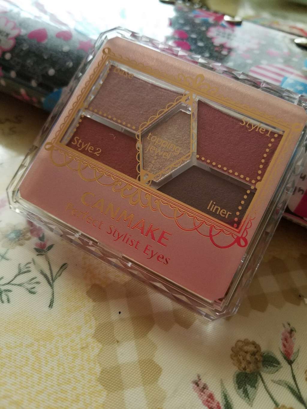 【旧品】パーフェクトスタイリストアイズ/キャンメイク/アイシャドウパレットを使ったクチコミ(1枚目)