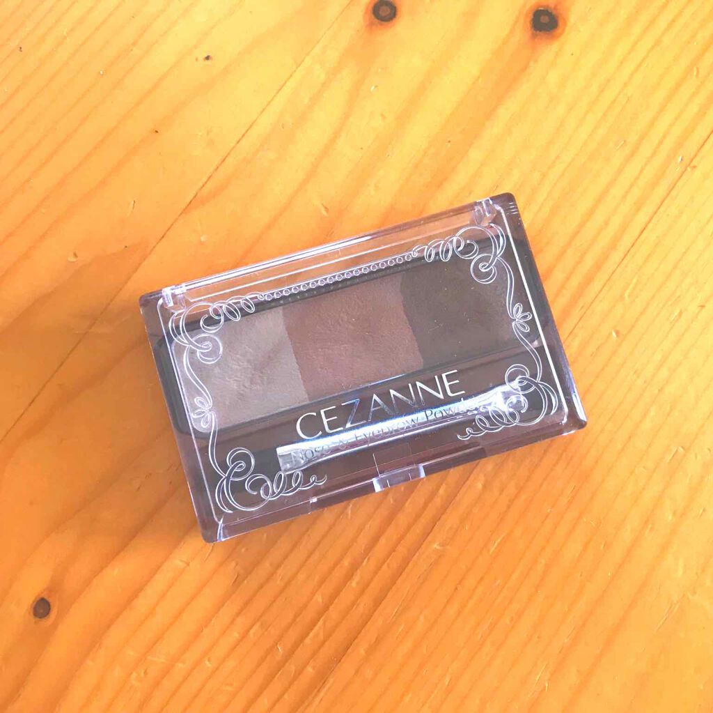 ノーズ＆アイブロウパウダー/CEZANNE/パウダーアイブロウを使ったクチコミ（1枚目）