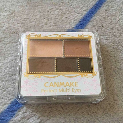 パーフェクトマルチアイズ/キャンメイク/アイシャドウパレットを使ったクチコミ(1枚目)