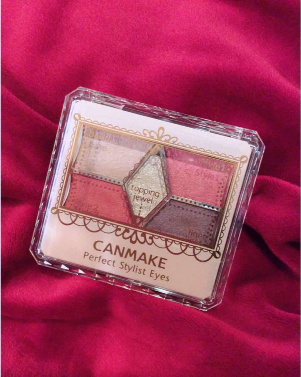 【旧品】パーフェクトスタイリストアイズ/キャンメイク/アイシャドウパレットを使ったクチコミ(1枚目)