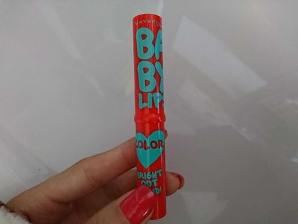リップクリーム カラー BABY LIPS/MAYBELLINE NEW YORK/リップケアを使ったクチコミ(1枚目)