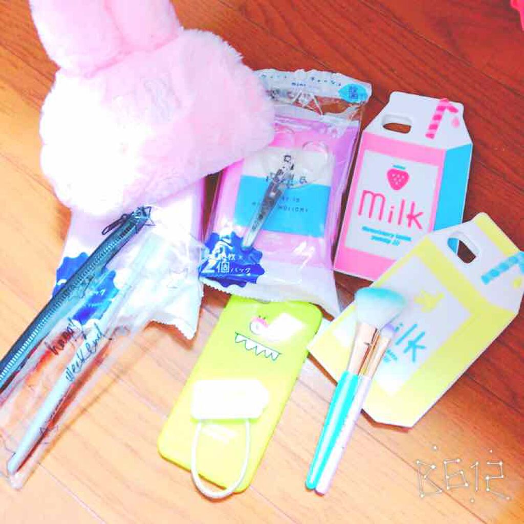 春姫 チークブラシ/DAISO/メイクブラシを使ったクチコミ(1枚目)