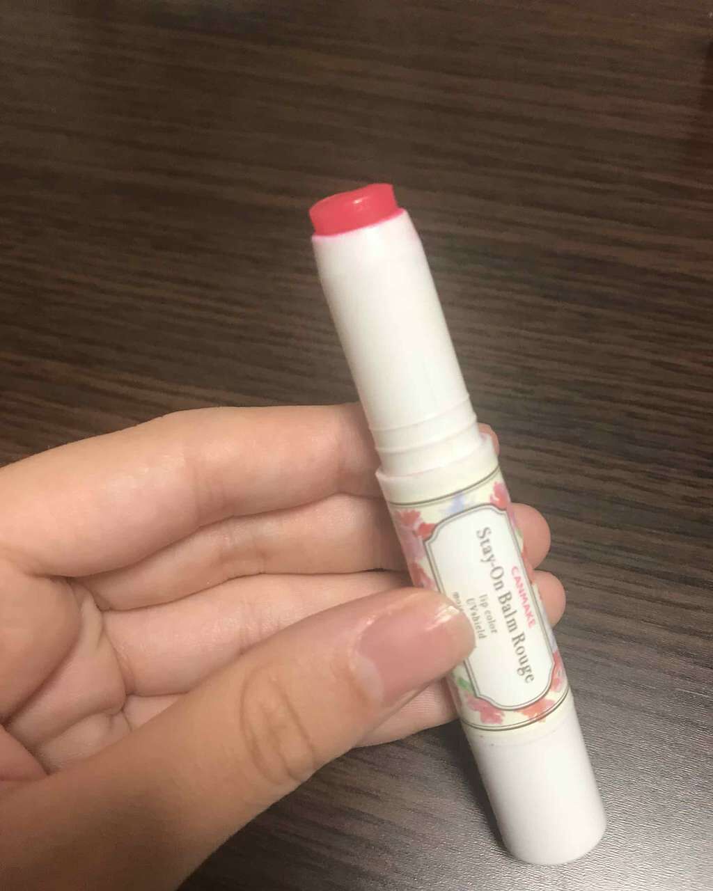 ステイオンバームルージュ/キャンメイク/口紅を使ったクチコミ(3枚目)