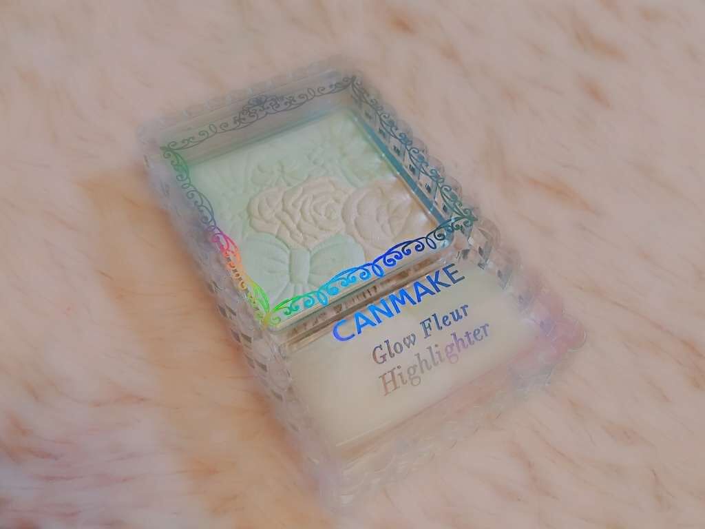 グロウフルールハイライター/キャンメイク/パウダーハイライトを使ったクチコミ（1枚目）