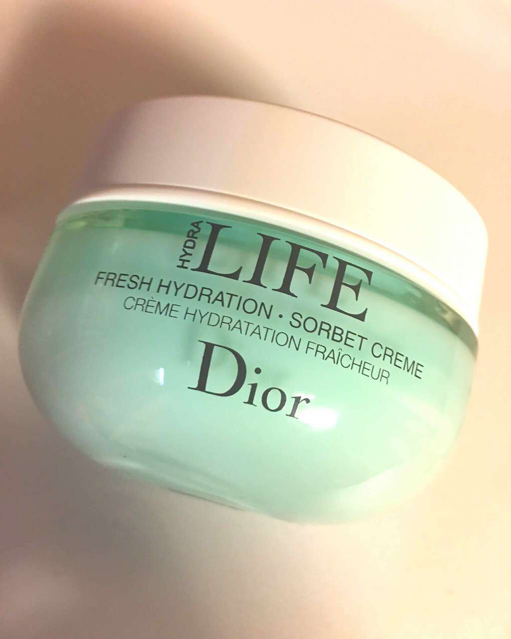 ライフ ソルベ クリーム/Dior/フェイスクリームを使ったクチコミ（1枚目）