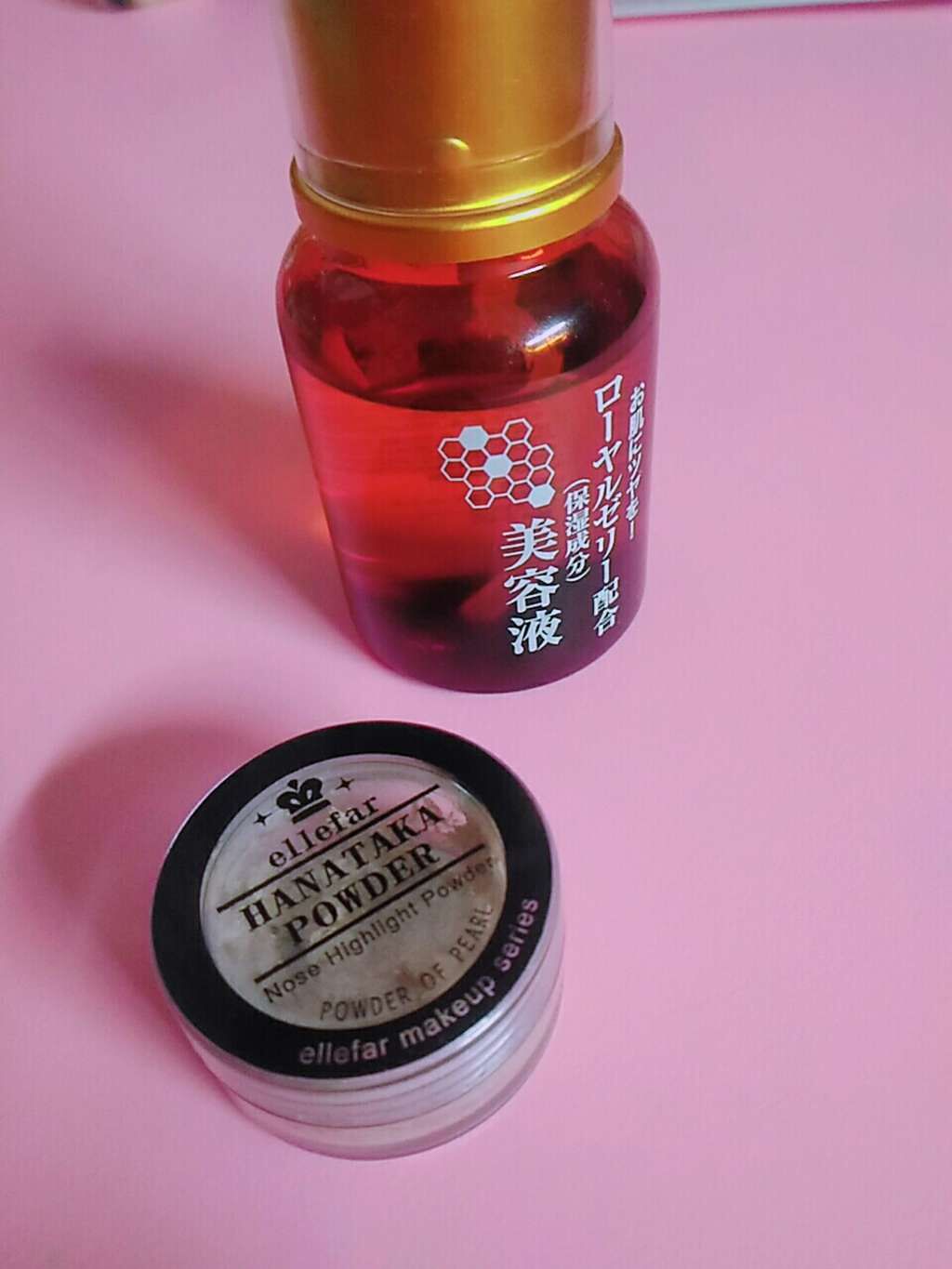 エルファー ハナ高パウダー/DAISO/ルースパウダーを使ったクチコミ（2枚目）