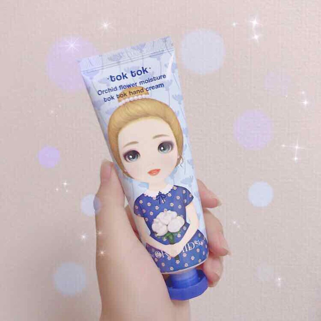 orchid flower moisture tok tok hand cleam/the orchid skin/ハンドクリームを使ったクチコミ(1枚目)