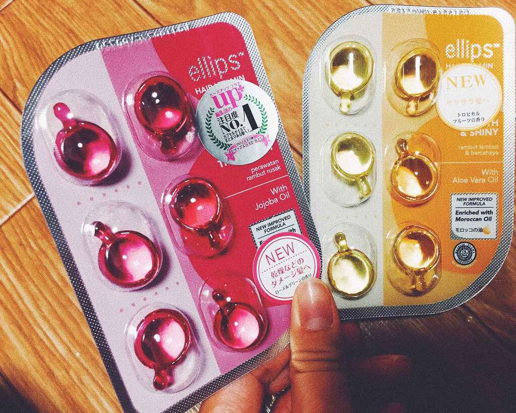 ヘアーオイル【トリートメント】/ellips/ヘアオイルを使ったクチコミ(1枚目)