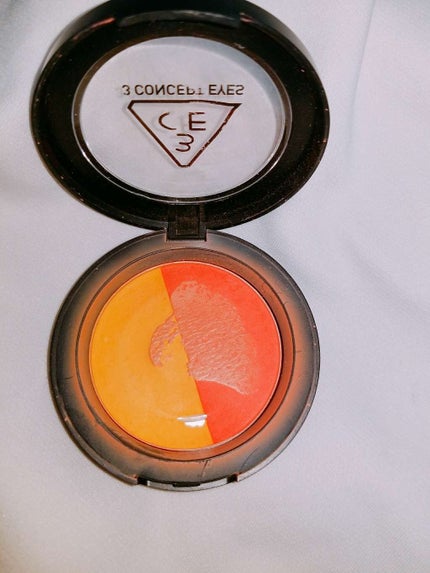 3CE DUO COLOR FACE BLUSH/3CE/パウダーチークを使ったクチコミ(2枚目)