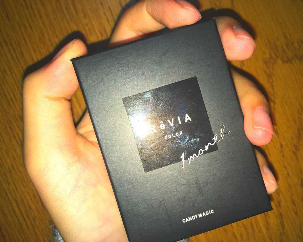 ReVIA 1day [COLOR] Gypsy Amber（ジプシーアンバー）/ReVIA/ワンデー（１DAY）カラコンを使ったクチコミ（1枚目）