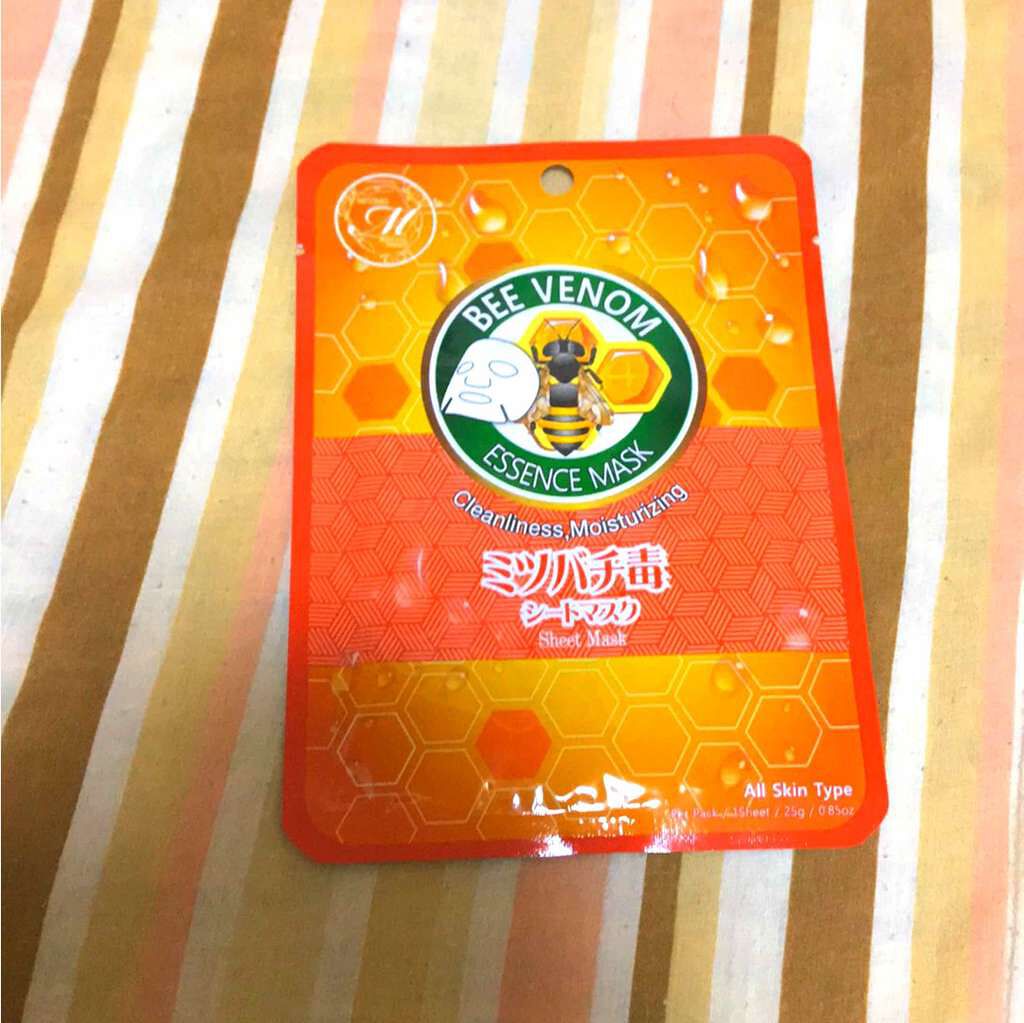 フェイシャルエッセンスマスク ミツバチ毒 MITOMO