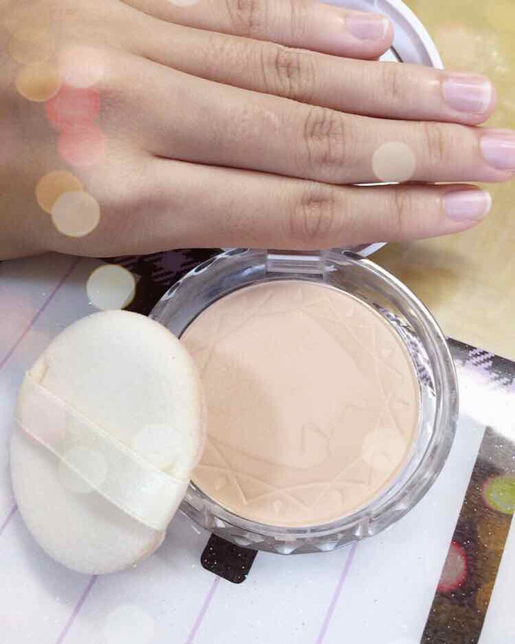 UVクリアフェイスパウダー/CEZANNE/プレストパウダーを使ったクチコミ（2枚目）