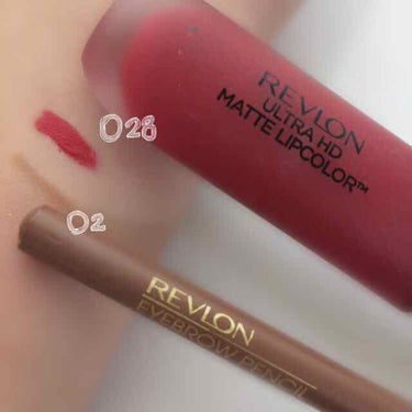 REVLON メガ マルチプライヤー - フィルムのクチコミ「最近よく使うレブロンのコスメです💁🏻💜

アイブロウ：０２番
赤みのあるブラウンです
友人から.....」（1枚目）