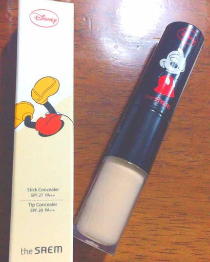 カバーパーフェクション アイディールコンシーラー デュオ/the SAEM/スティックコンシーラーを使ったクチコミ(2枚目)