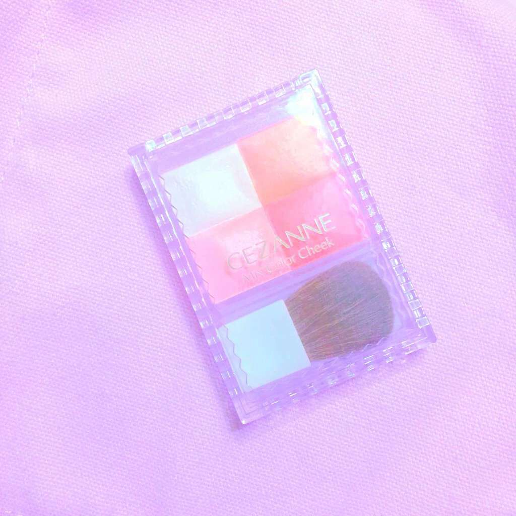 ミックスカラーチーク/CEZANNE/パウダーチークを使ったクチコミ(1枚目)