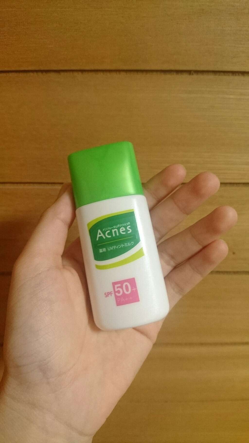 薬用スムースベースUVミルク/メンソレータム アクネス/化粧下地を使ったクチコミ(1枚目)