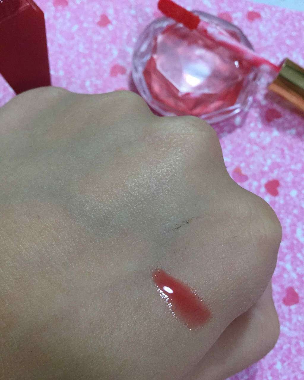 リップティントシロップ/キャンメイク/リップティントを使ったクチコミ(3枚目)