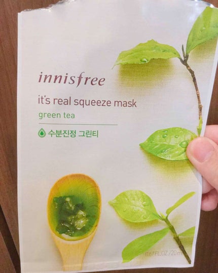 マイリアル スクイーズ マスクシート/innisfree/シートマスク・パックを使ったクチコミ(1枚目)