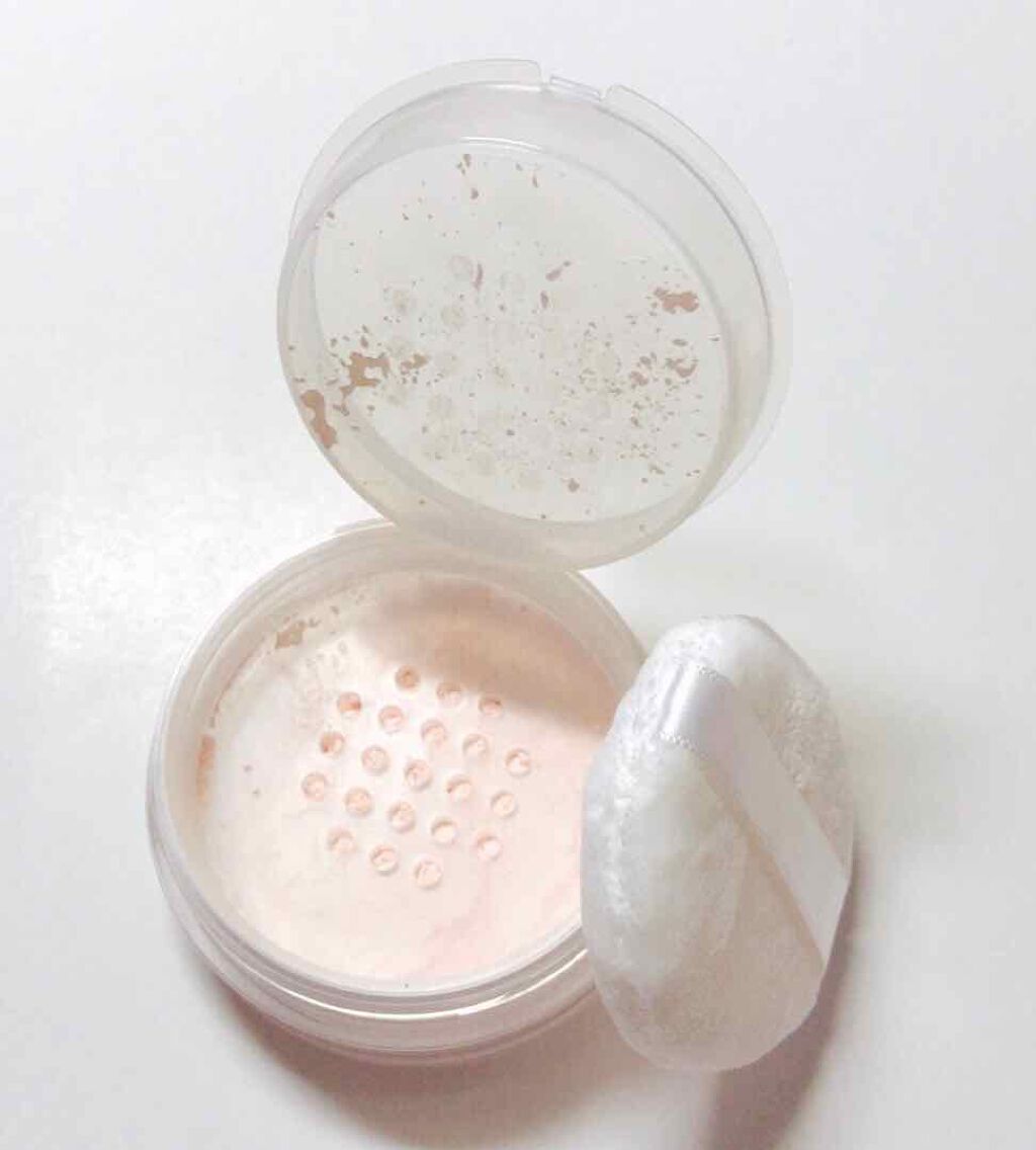 うるふわ仕上げパウダー/CEZANNE/ルースパウダーを使ったクチコミ(2枚目)