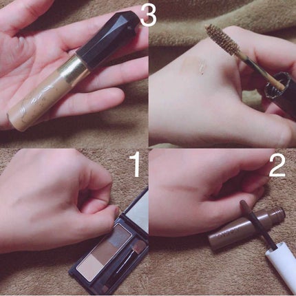 カラーリングアイブロウ/ヘビーローテーション/眉マスカラを使ったクチコミ(1枚目)