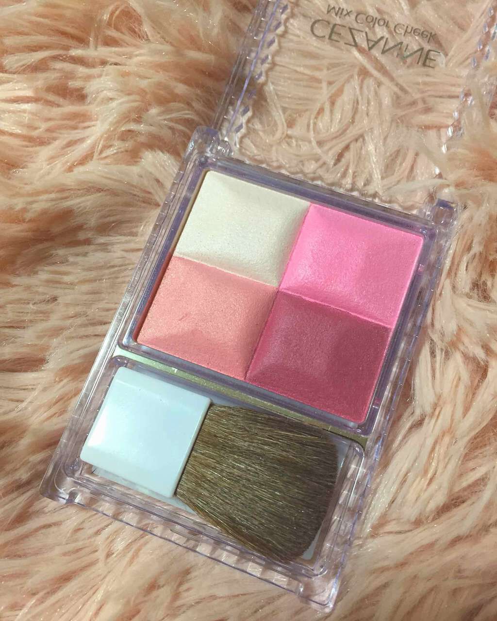 ミックスカラーチーク/CEZANNE/パウダーチークを使ったクチコミ(1枚目)