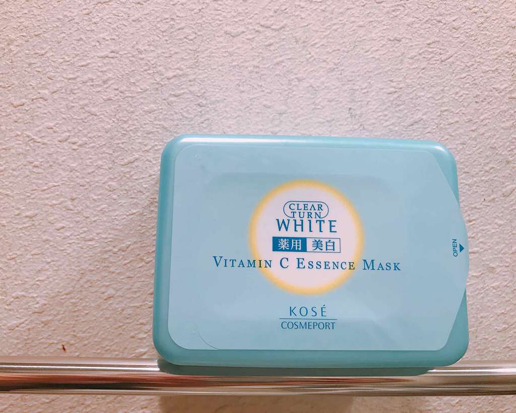 エッセンスマスク (ビタミンC)/クリアターン/シートマスク・パックを使ったクチコミ(1枚目)