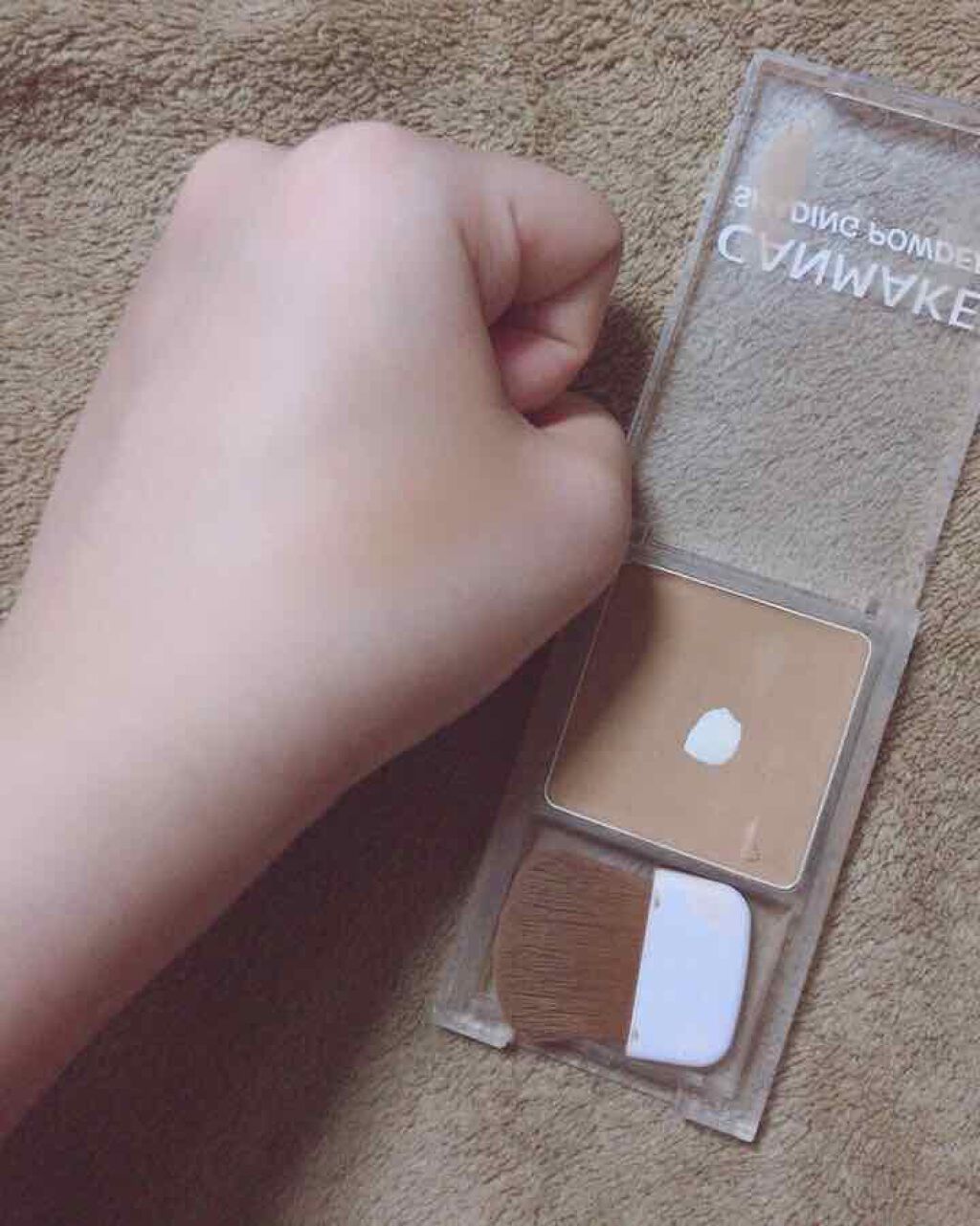 シェーディングパウダー/キャンメイク/シェーディングを使ったクチコミ(1枚目)