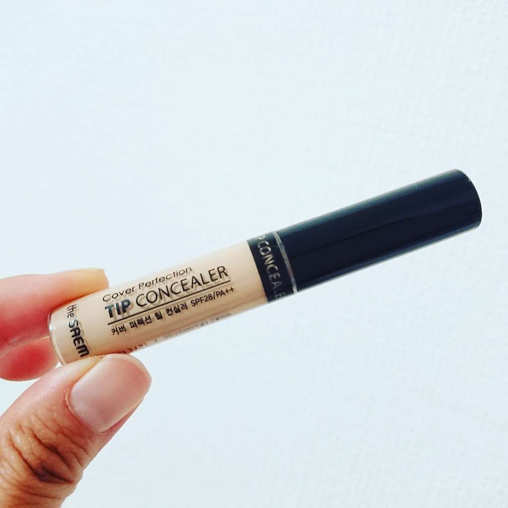 カバーパーフェクション チップコンシーラー/the SAEM/リキッドコンシーラーを使ったクチコミ(1枚目)