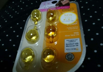ヘアーオイル【トリートメント】/ellips/ヘアオイルを使ったクチコミ(1枚目)