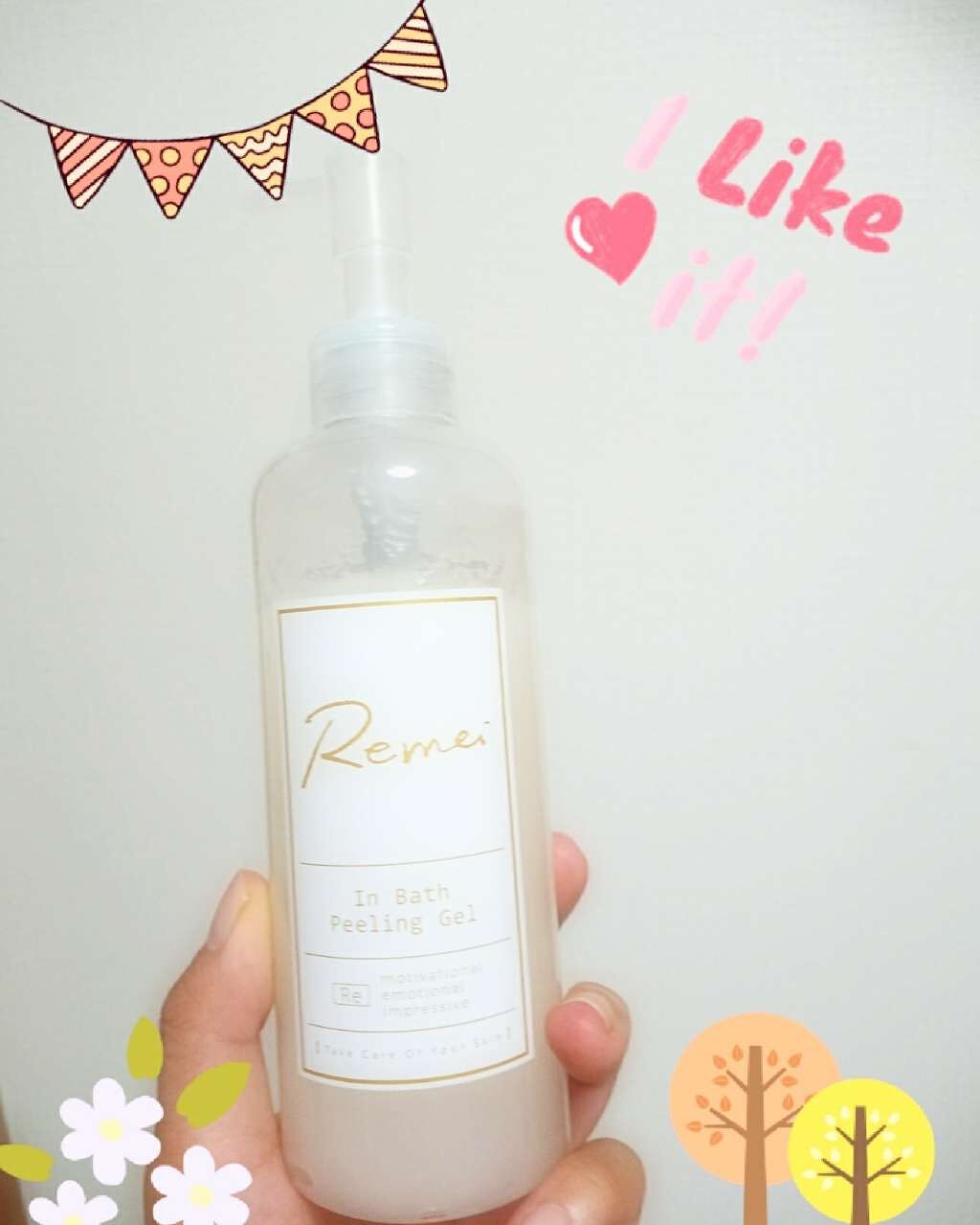 Remei InBathPeelingGel(リメイ インバスピーリングジェル)/Remei(リメイ)/ピーリングを使ったクチコミ(1枚目)