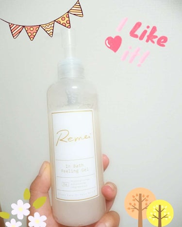 Remei InBathPeelingGel(リメイ インバスピーリングジェル)/Remei(リメイ)/ピーリングを使ったクチコミ（1枚目）