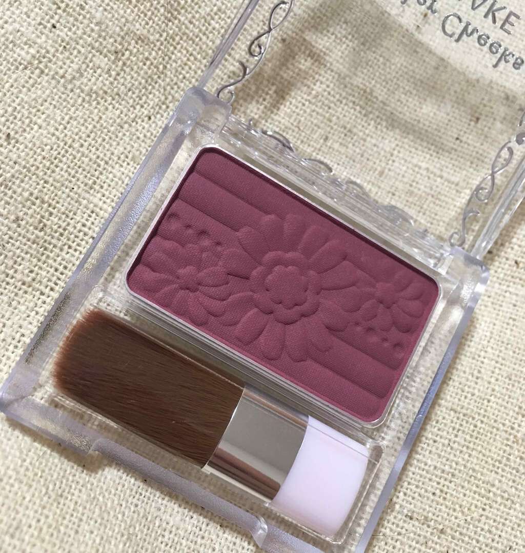 【旧品】パウダーチークス PW38 プラムピンク/キャンメイク/パウダーチークを使ったクチコミ（2枚目）