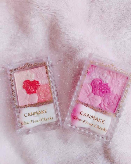 グロウフルールチークス/キャンメイク/パウダーチークを使ったクチコミ(1枚目)