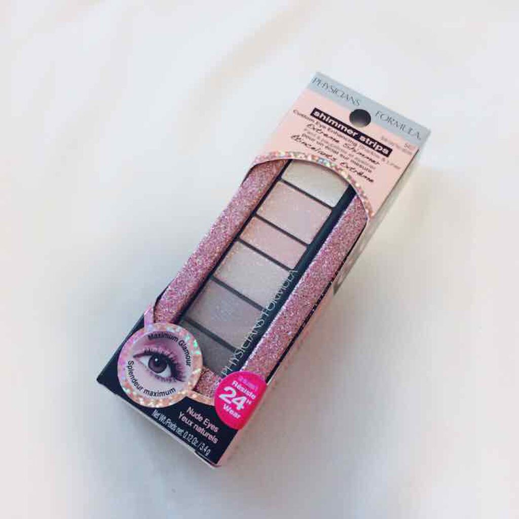 シマーストリプスアイシャドウ＆ライナー Nude/PHYSICIANS FORMULA/アイシャドウパレットを使ったクチコミ（3枚目）