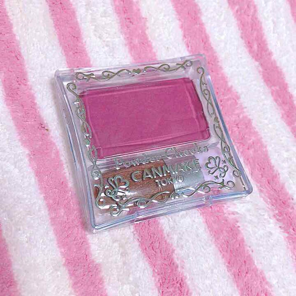 【旧品】パウダーチークス/キャンメイク/パウダーチークを使ったクチコミ(1枚目)