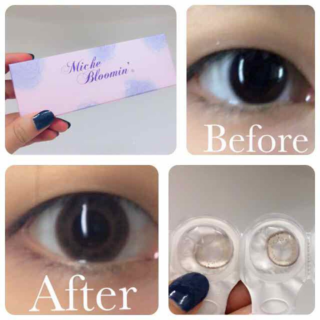 ミッシュ ブルーミン ワンデー (クォーターヴェール シリーズ／イノセント シリーズ)/ミッシュブルーミン/ワンデー（１DAY）カラコンを使ったクチコミ（1枚目）