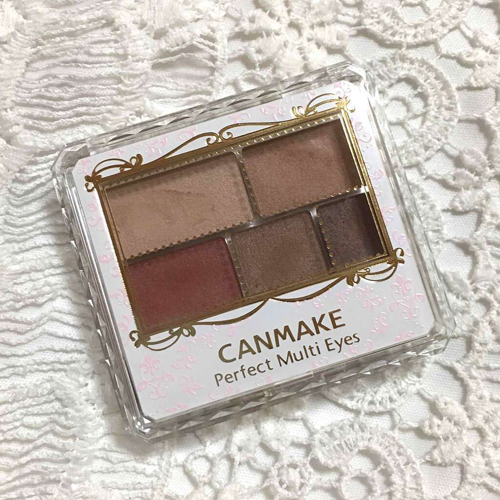 パーフェクトマルチアイズ/キャンメイク/アイシャドウパレットを使ったクチコミ（3枚目）